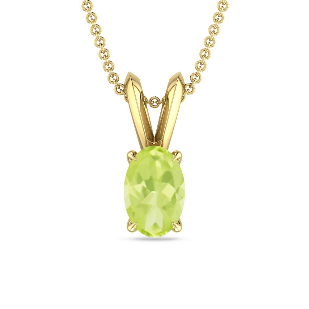 Yellow Gold - Peridot