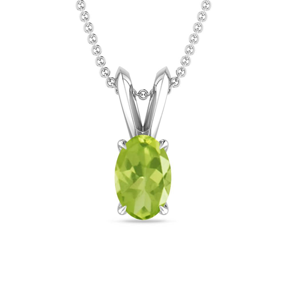 White Gold - Peridot