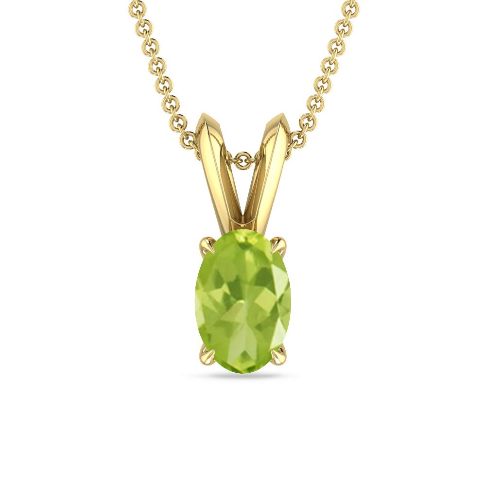 Yellow Gold - Peridot