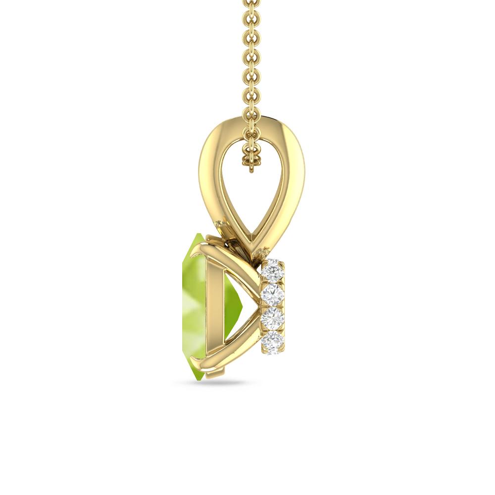 Yellow Gold - Peridot