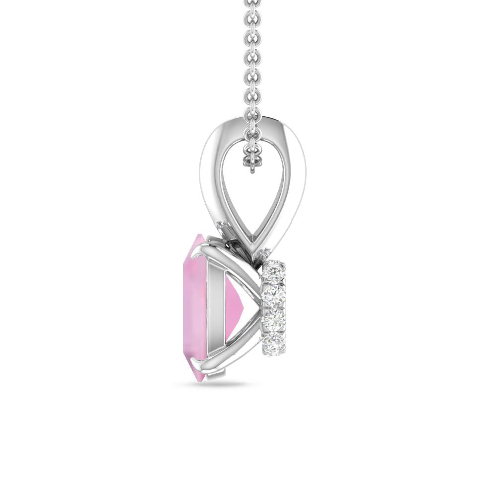 White Gold - Pink Tourmaline