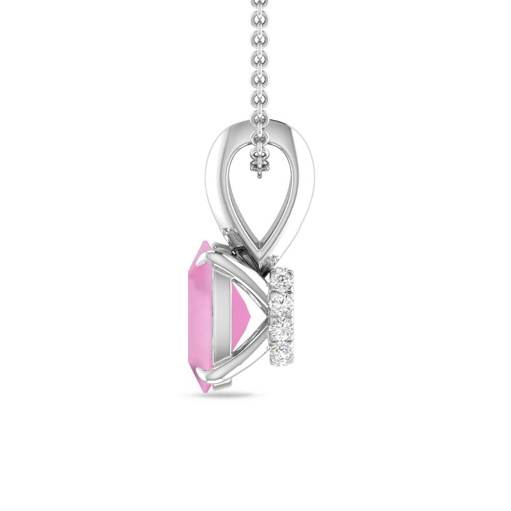 White Gold - Pink Tourmaline
