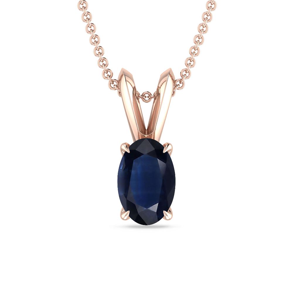 Rose Gold - Sapphire