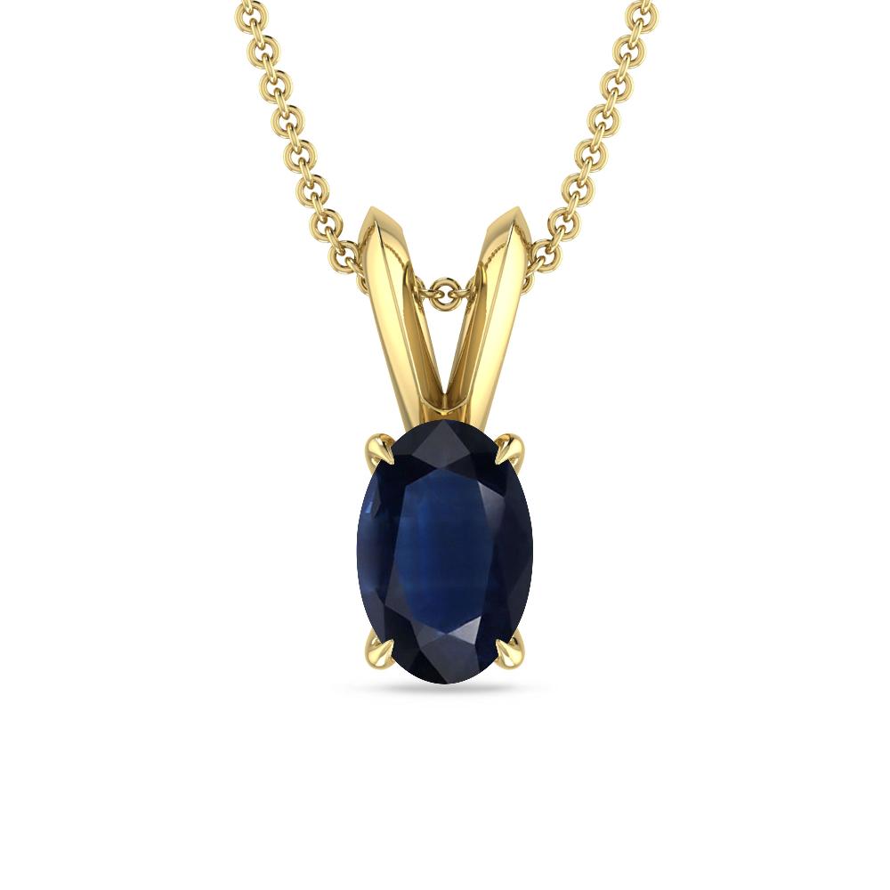 Yellow Gold - Sapphire