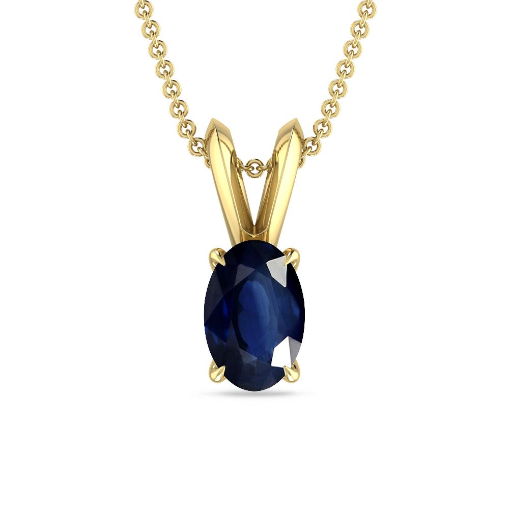 Yellow Gold - Sapphire