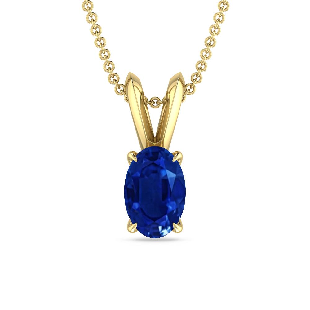 Yellow Gold - Sapphire