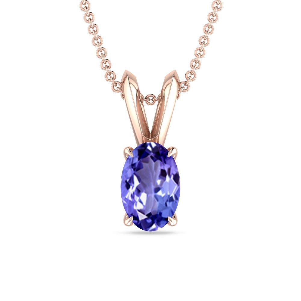 Rose Gold - Tanzanite