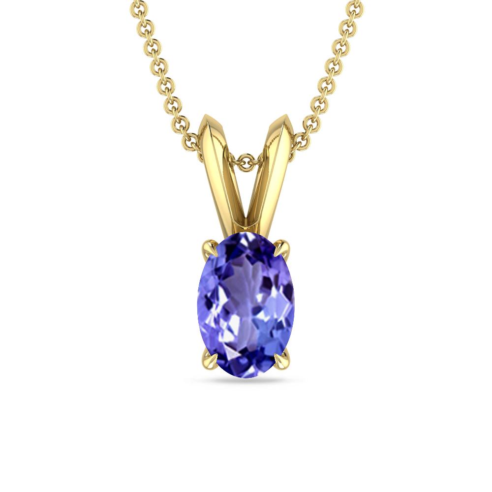 Yellow Gold - Tanzanite