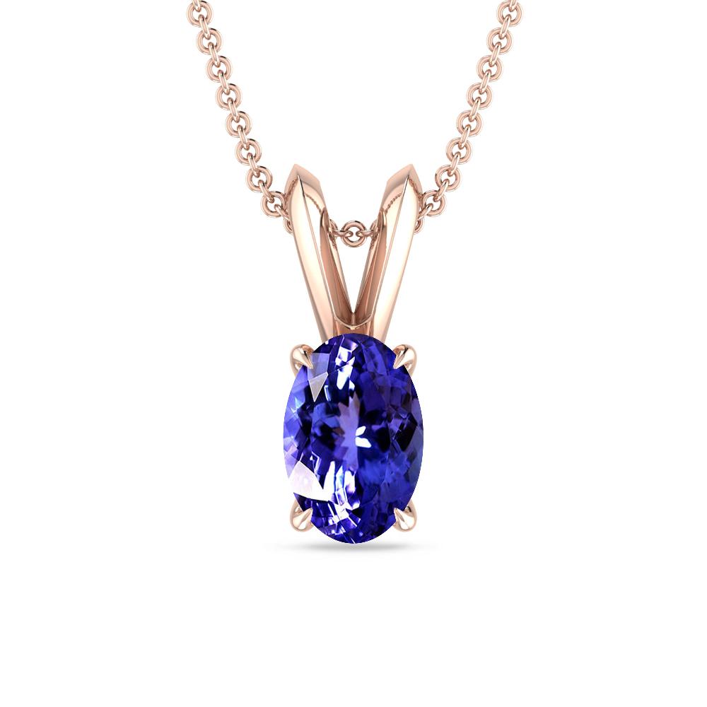 Rose Gold - Tanzanite