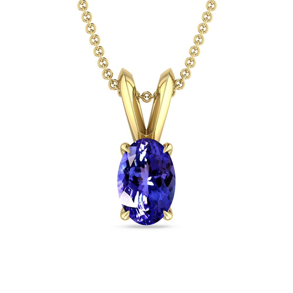 Yellow Gold - Tanzanite