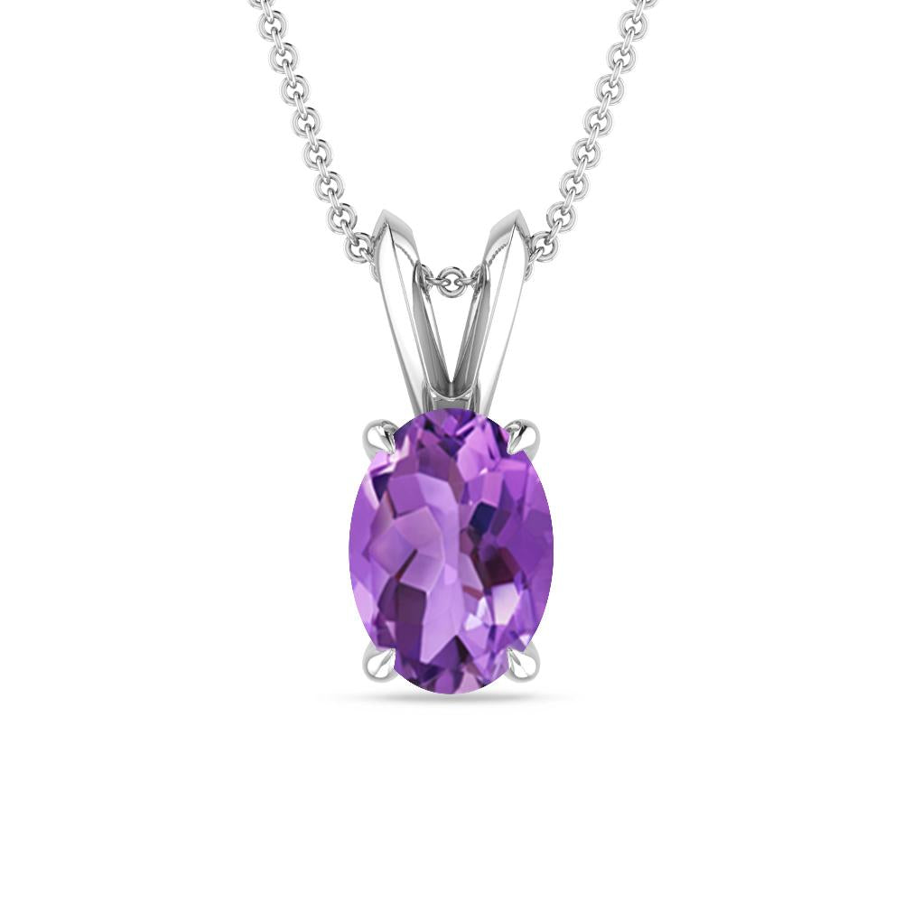 White Gold - Amethyst