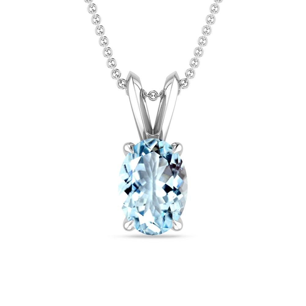 White Gold - Aquamarine
