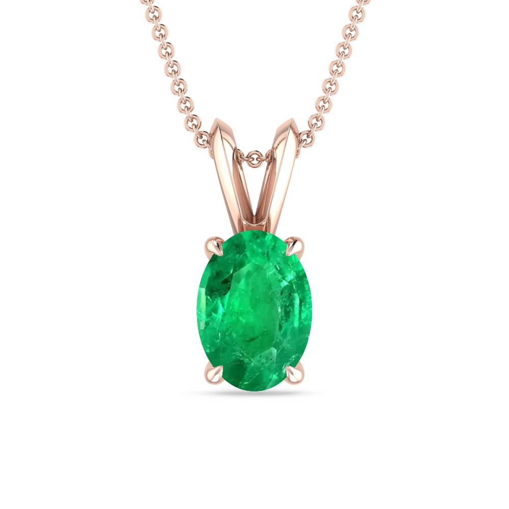 Rose Gold - Emerald
