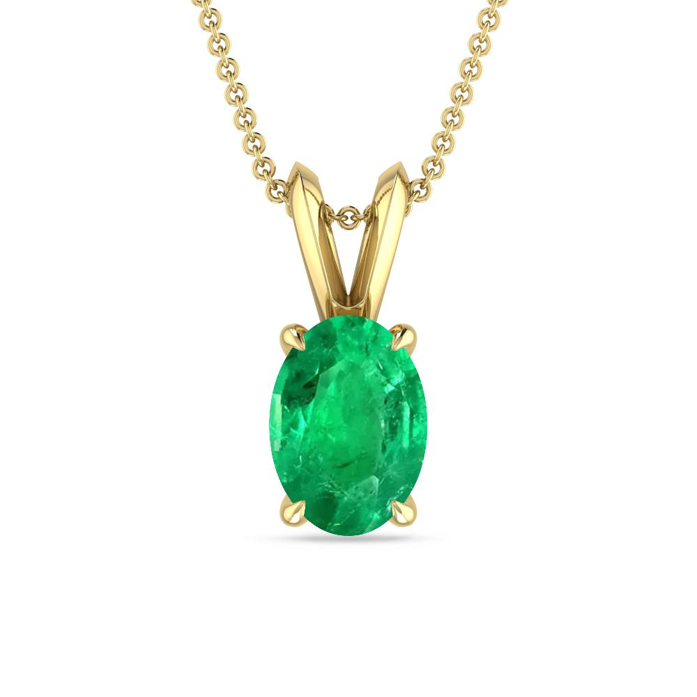 Yellow Gold - Emerald