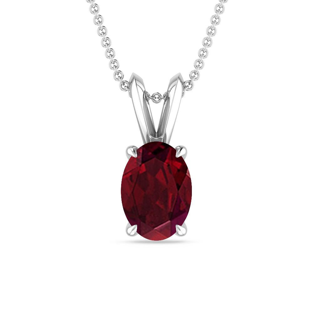 White Gold - Garnet