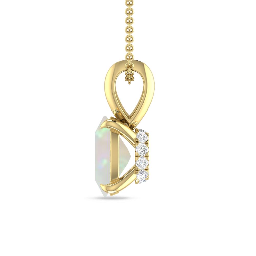 Yellow Gold - Opal