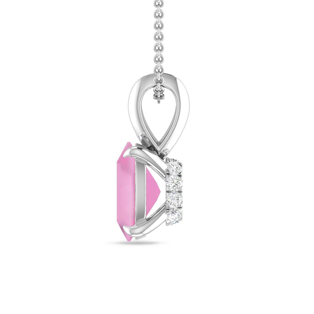 White Gold - Pink Tourmaline