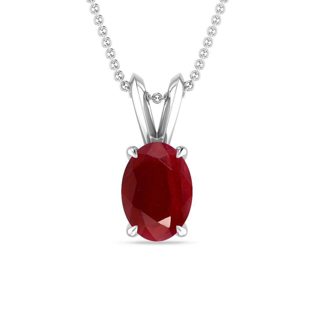 White Gold - Ruby