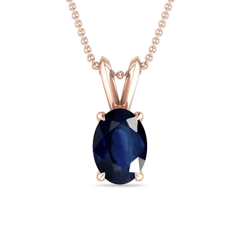 Rose Gold - Sapphire