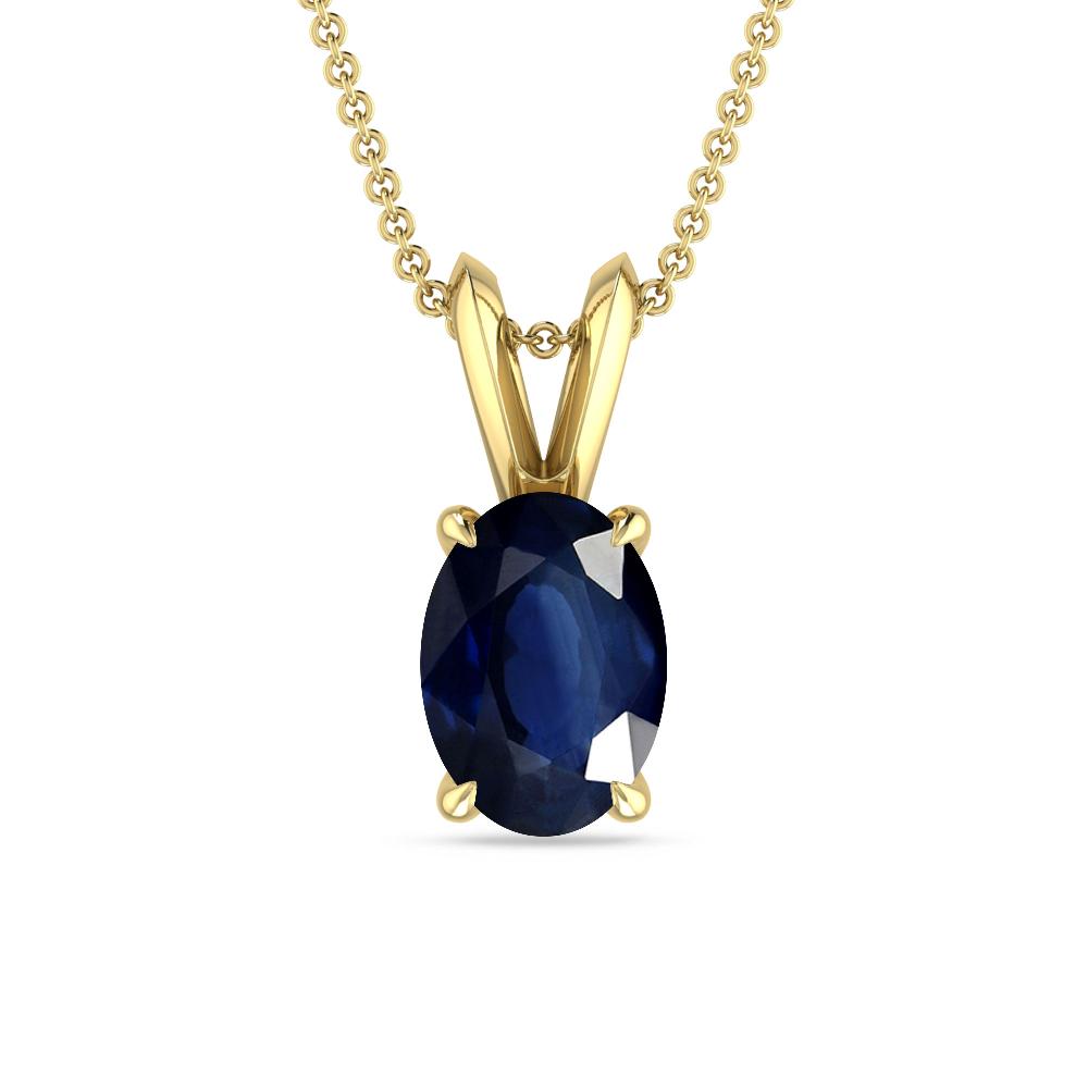 Yellow Gold - Sapphire