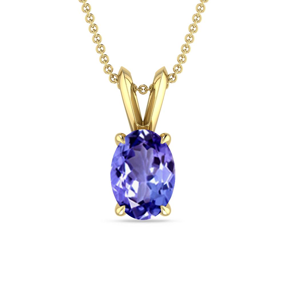 Yellow Gold - Tanzanite