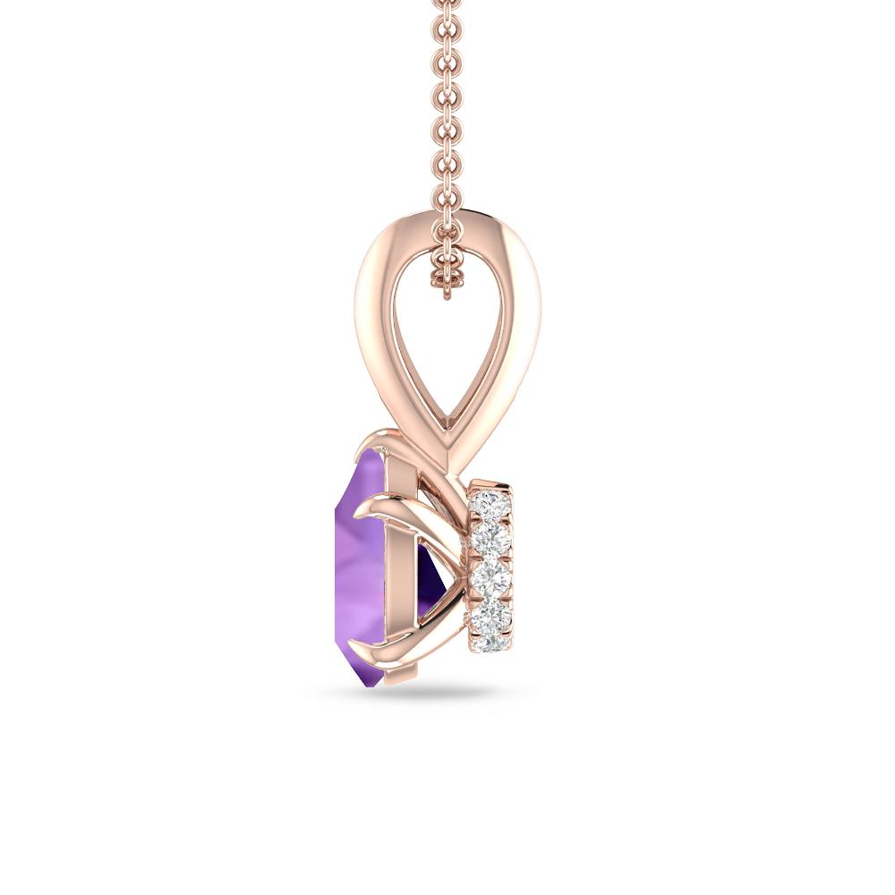 Rose Gold - Amethyst