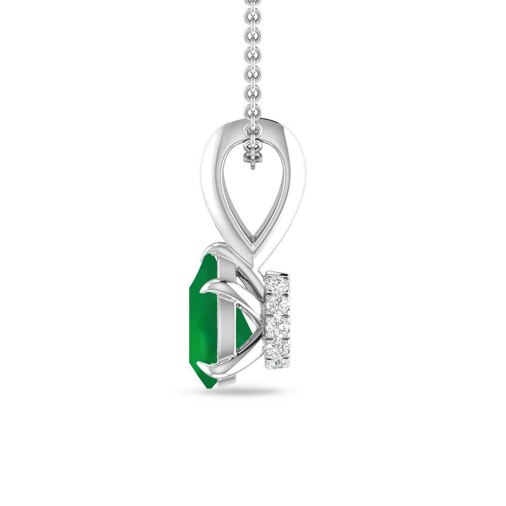White Gold - Emerald