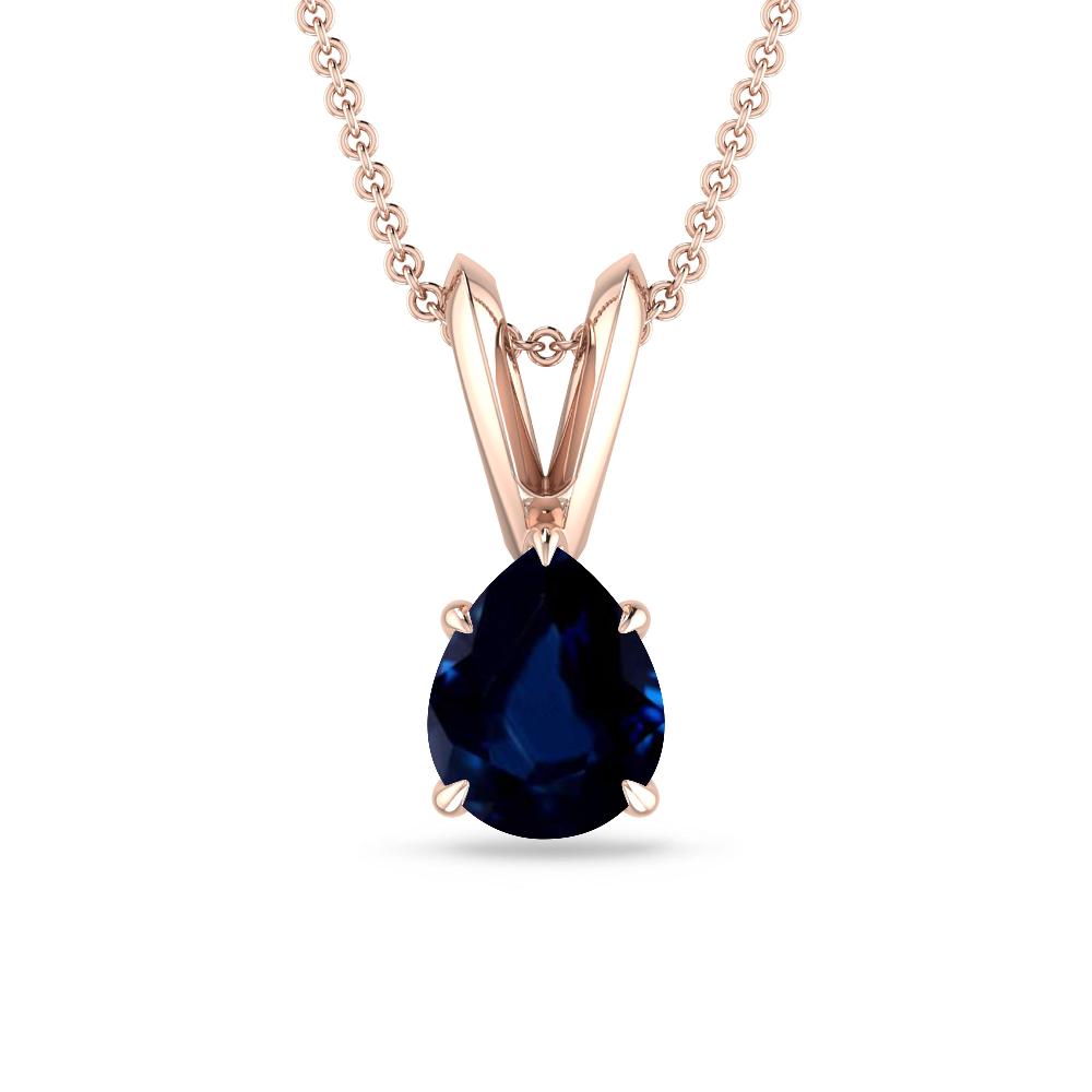 Rose Gold - Sapphire