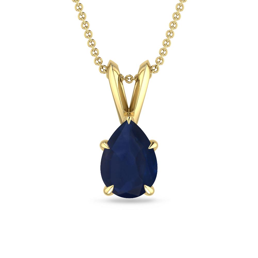 Yellow Gold - Sapphire