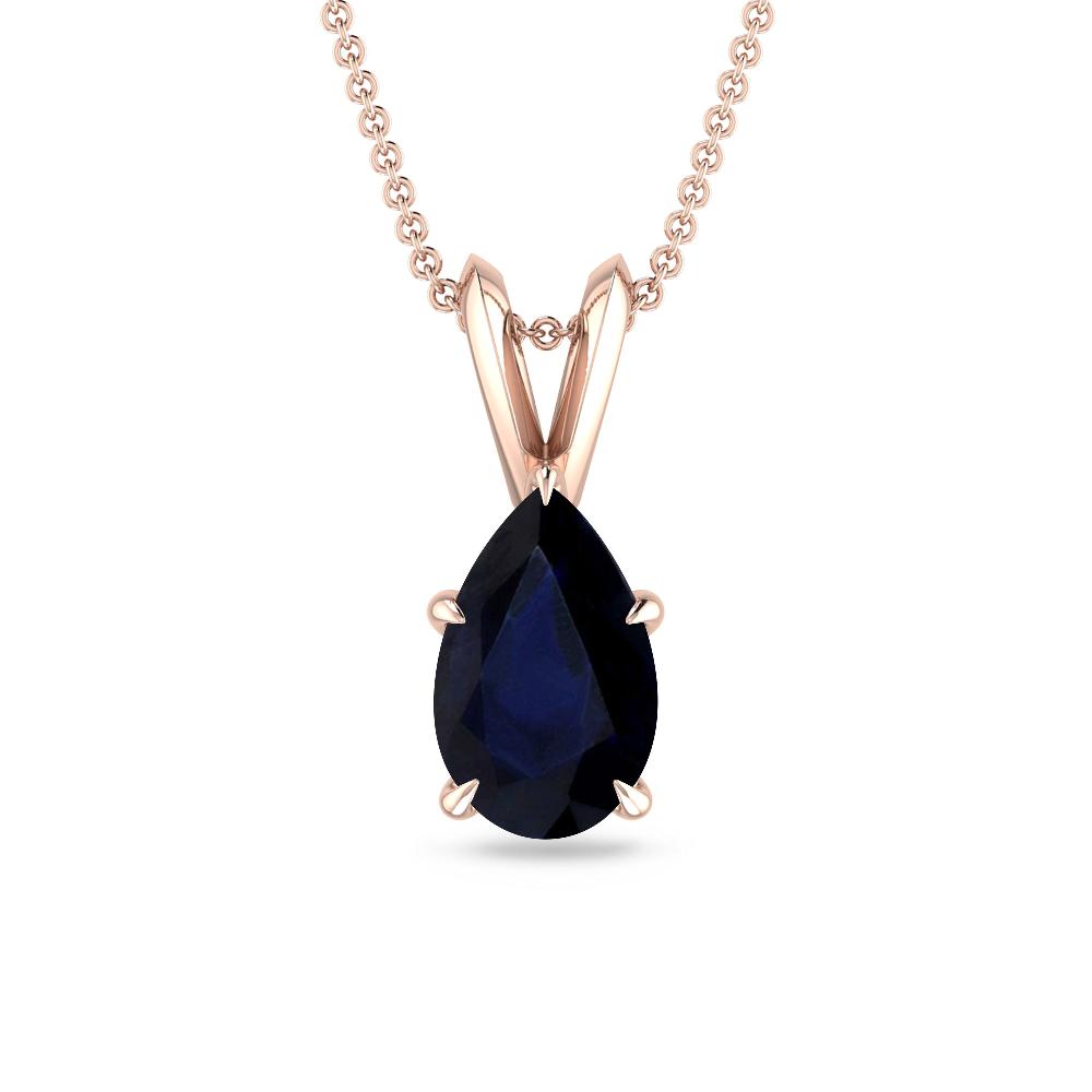 Rose Gold - Sapphire