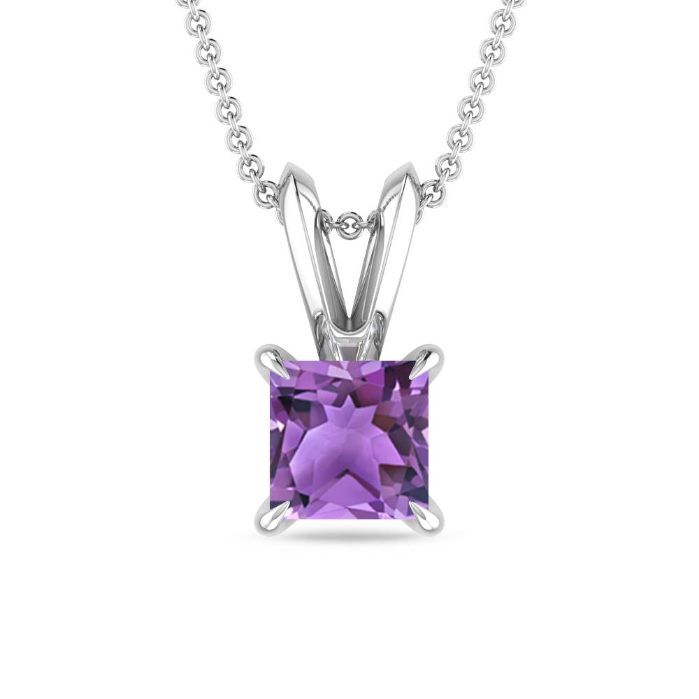 White Gold - Amethyst
