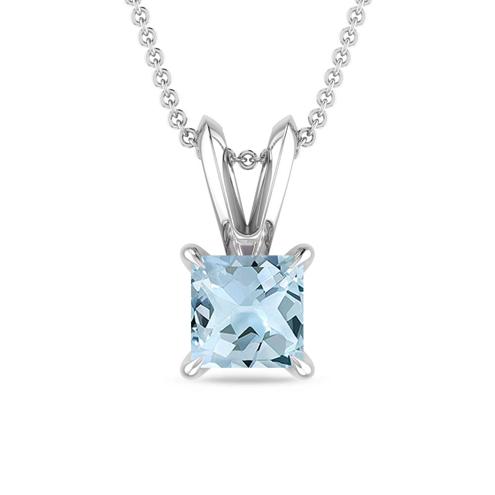 White Gold - Aquamarine