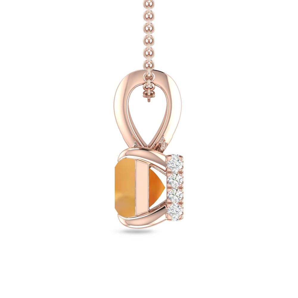 Rose Gold - Citrine