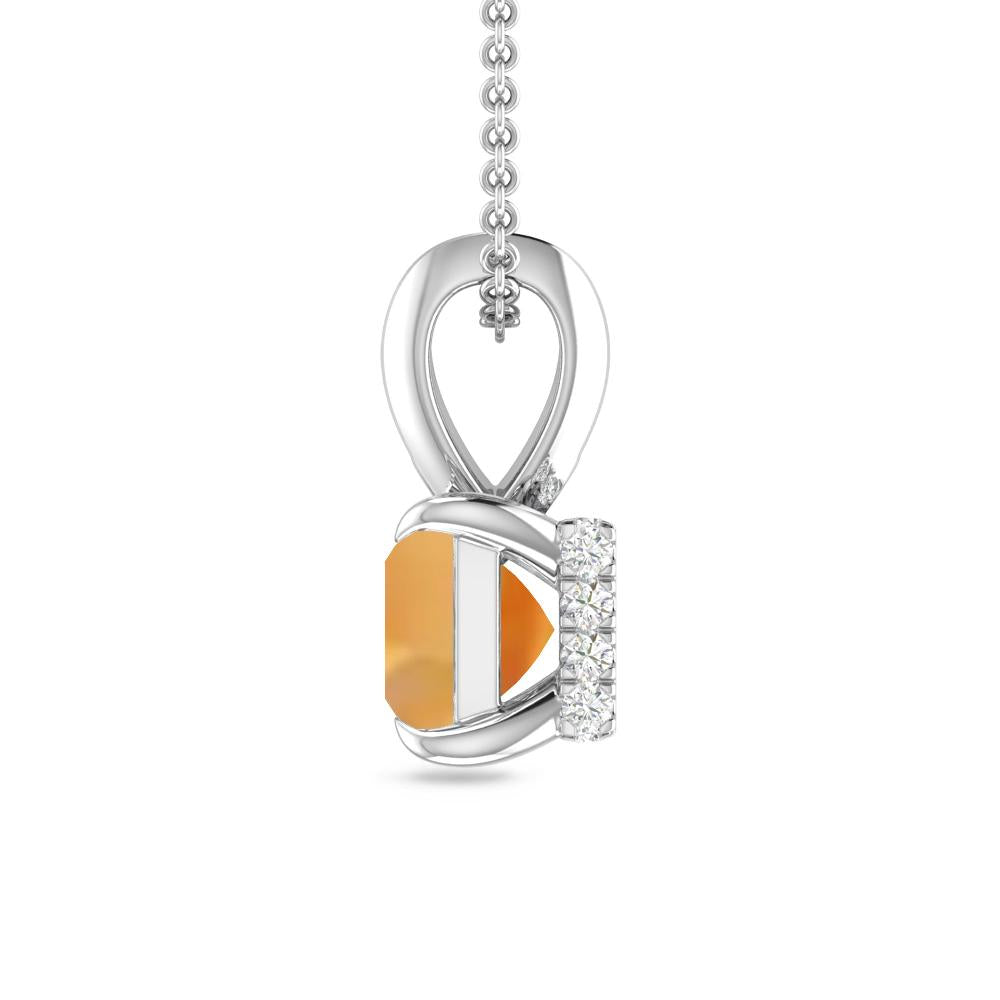White Gold - Citrine