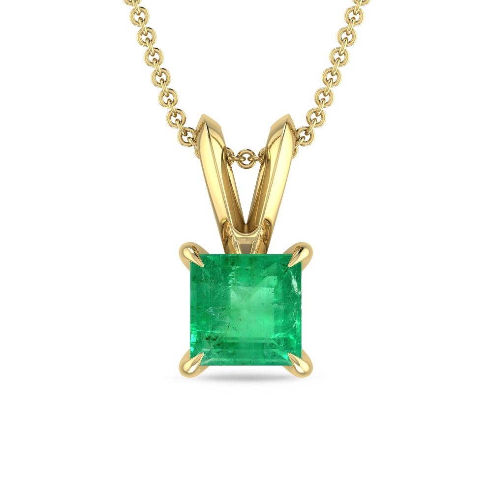 Yellow Gold - Emerald