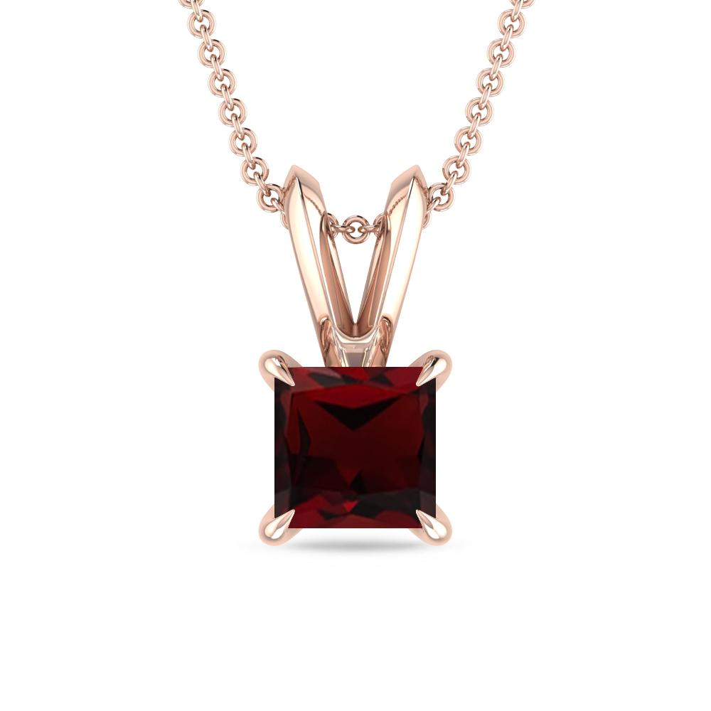 Rose Gold - Garnet