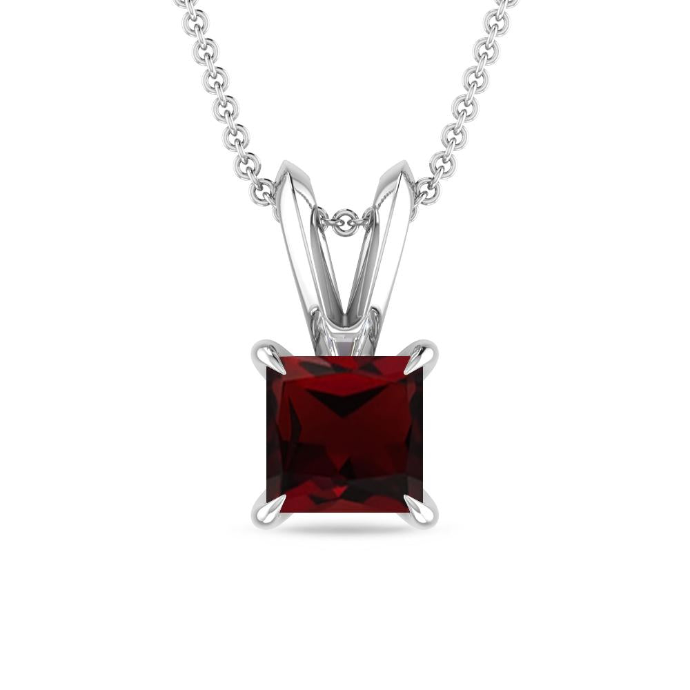 White Gold - Garnet