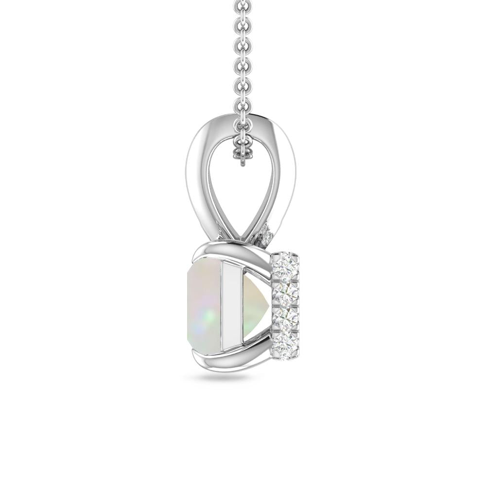 White Gold - Opal