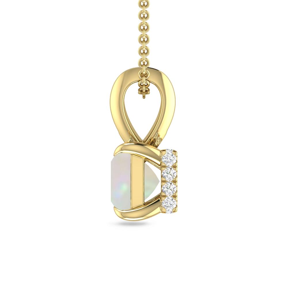 Yellow Gold - Opal