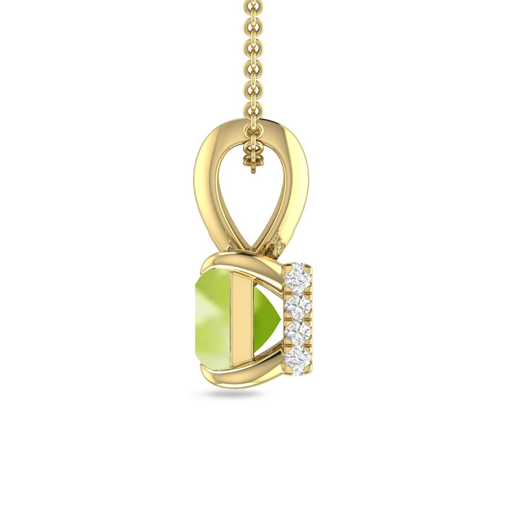 Yellow Gold - Peridot