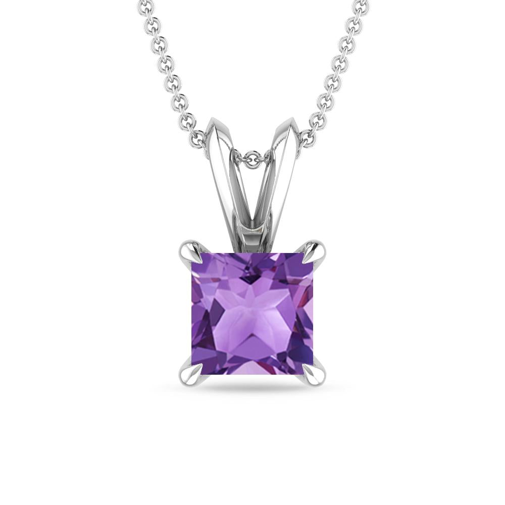 White Gold - Amethyst