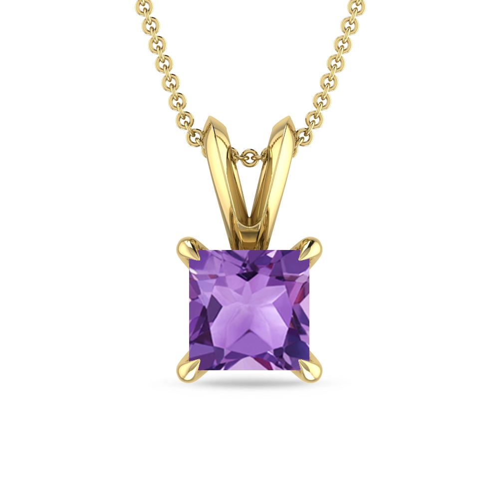 Yellow Gold - Amethyst