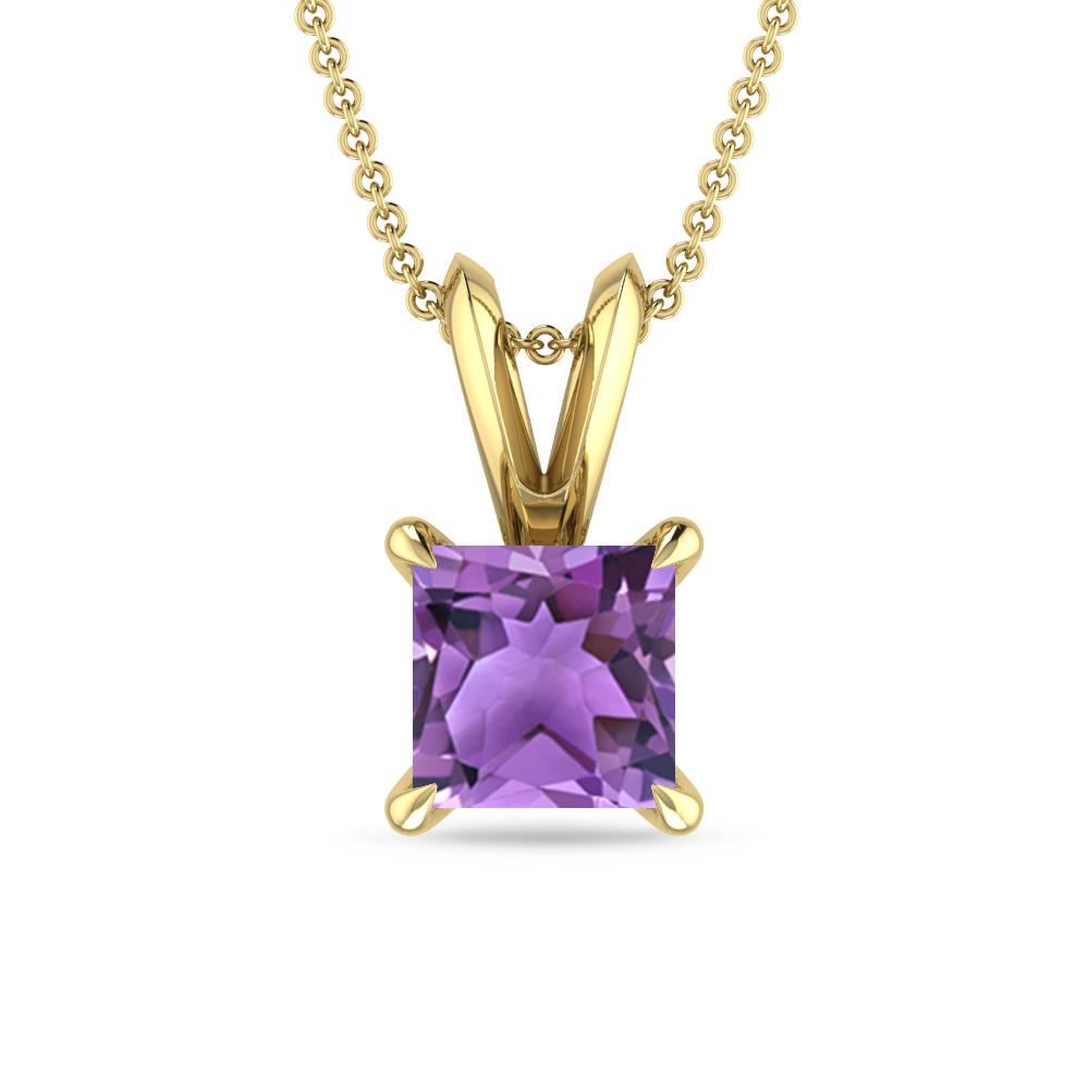 Yellow Gold - Amethyst