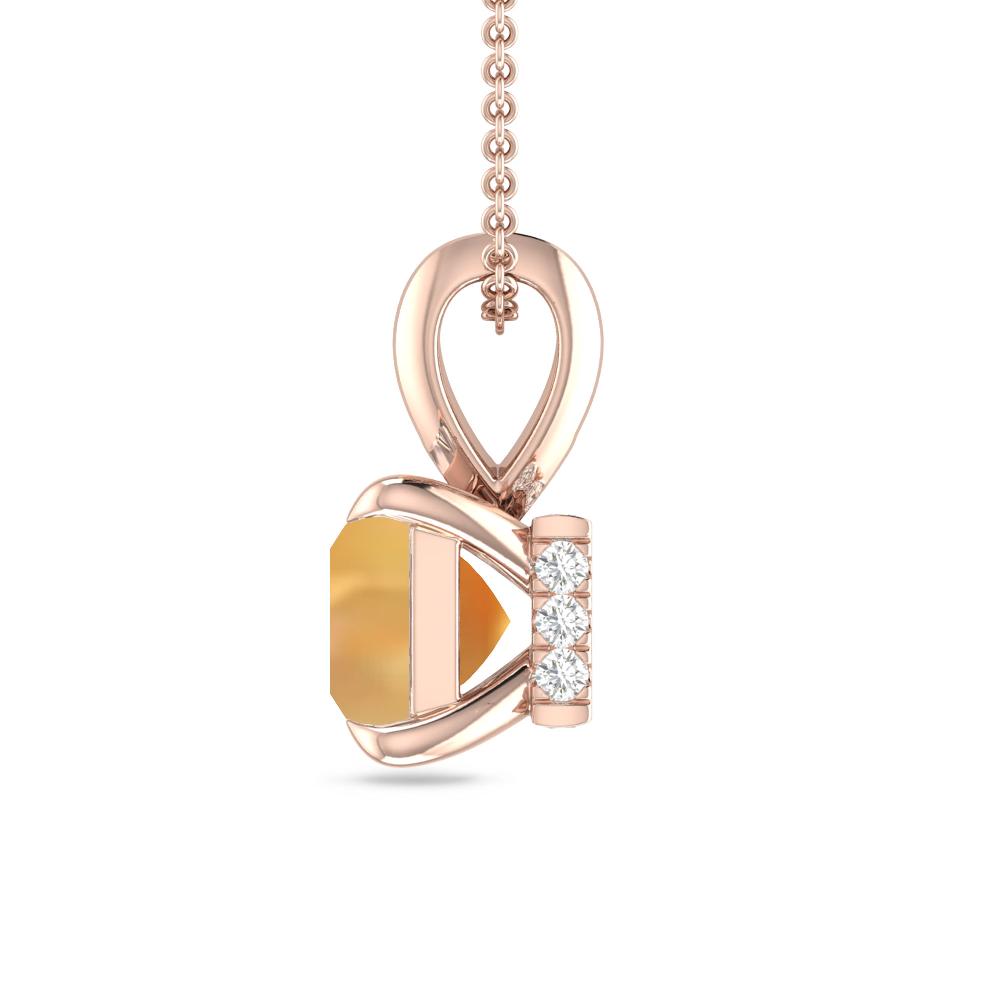 Rose Gold - Citrine
