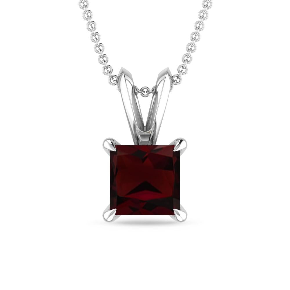 White Gold - Garnet