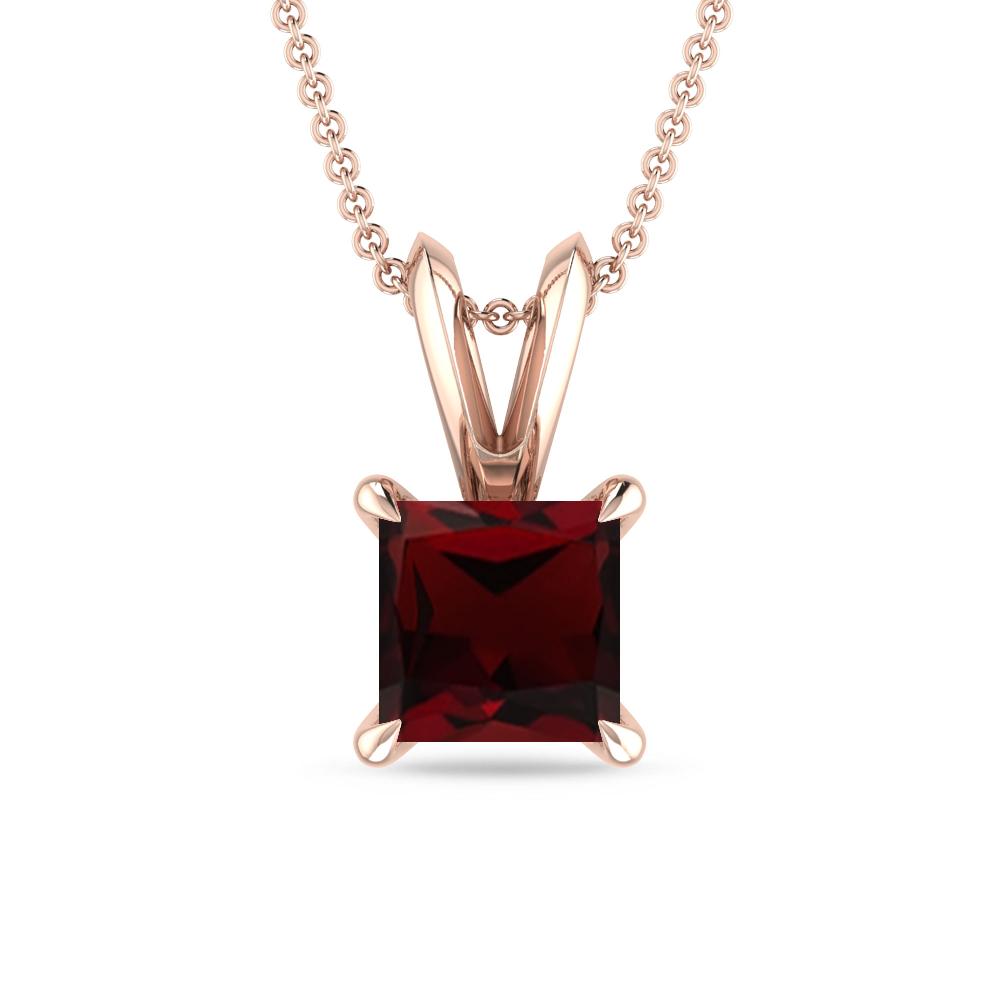 Rose Gold - Garnet