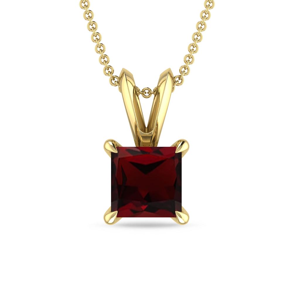 Yellow Gold - Garnet