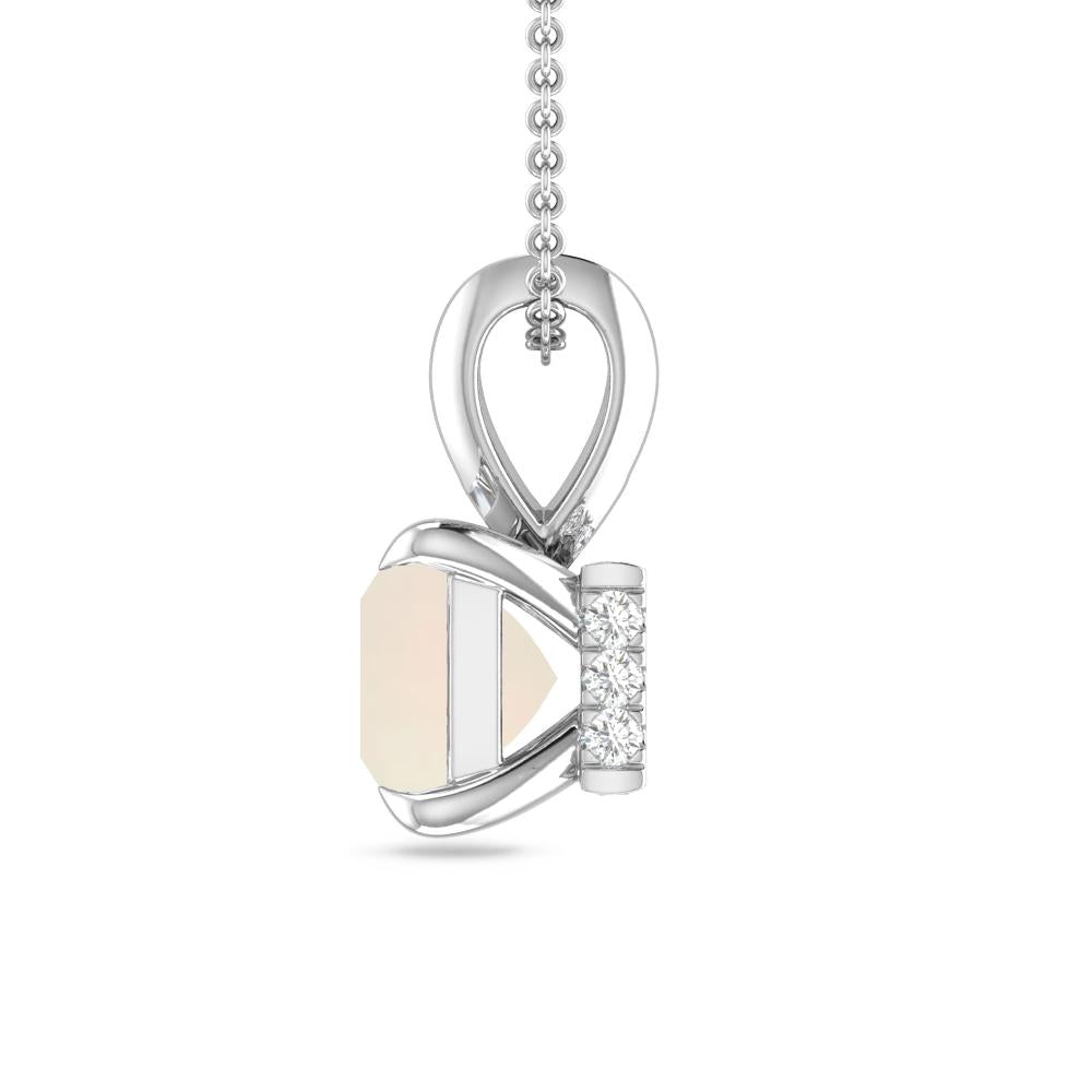 White Gold - Opal