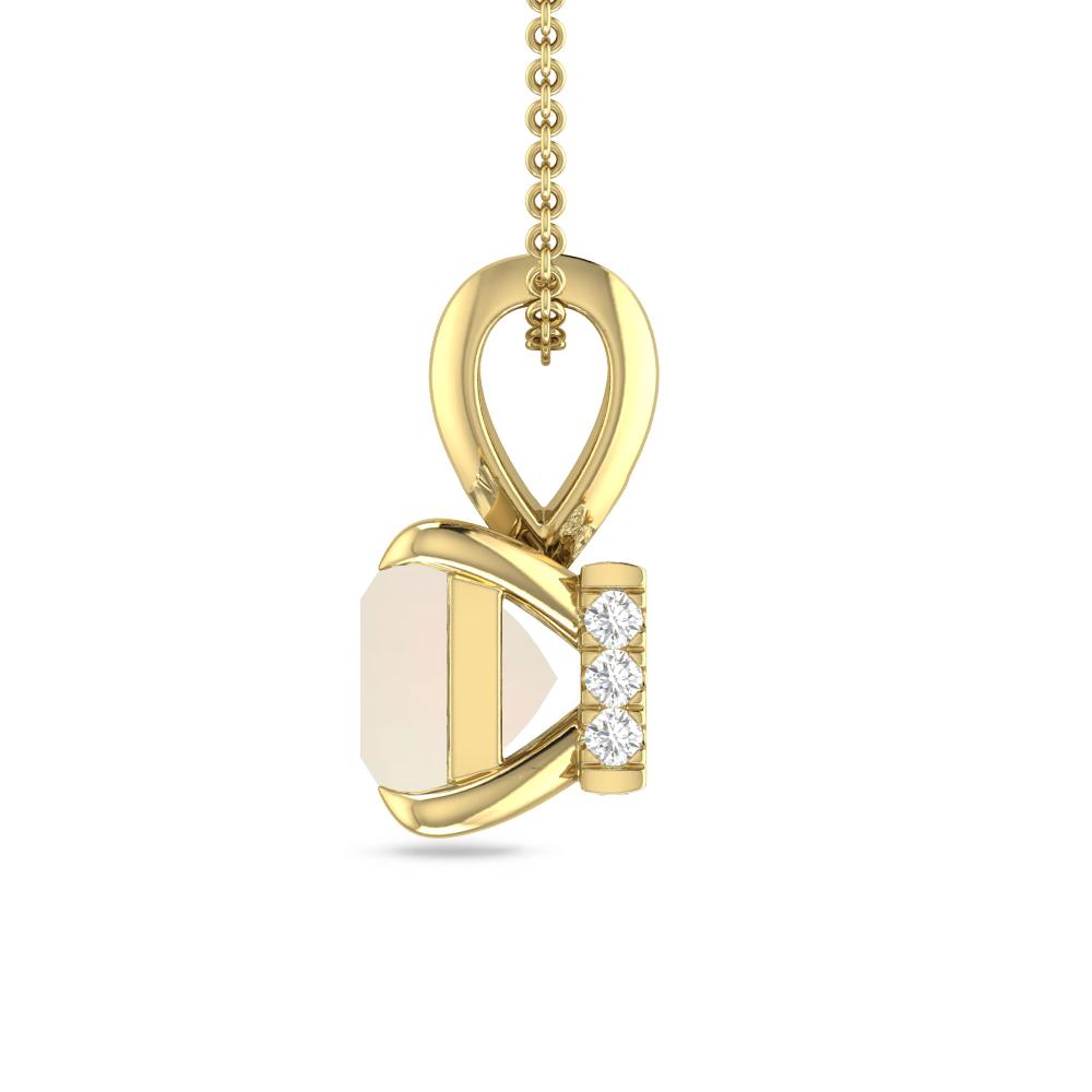Yellow Gold - Opal
