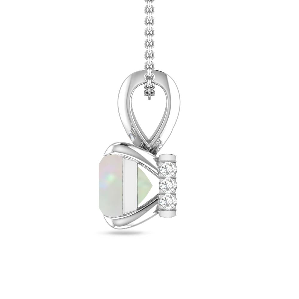 White Gold - Opal